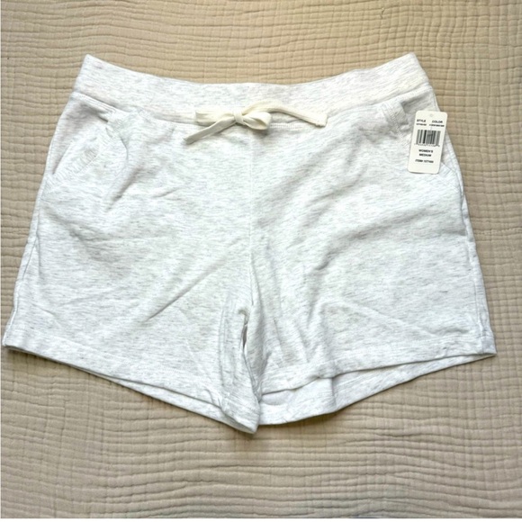NWT 32 Degrees Cool Womens Shorts Women's Knit Cotton Blend Grey Size Medium - Picture 1 of 10